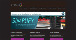 Desktop Screenshot of evolvedis.com